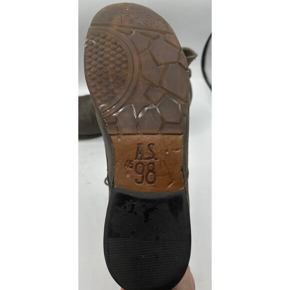 A.S. 98 AS98 CLASH 401201 Leather ANKLE BOOTS Gray Size 45 US 12 - Picture 6 of 8
